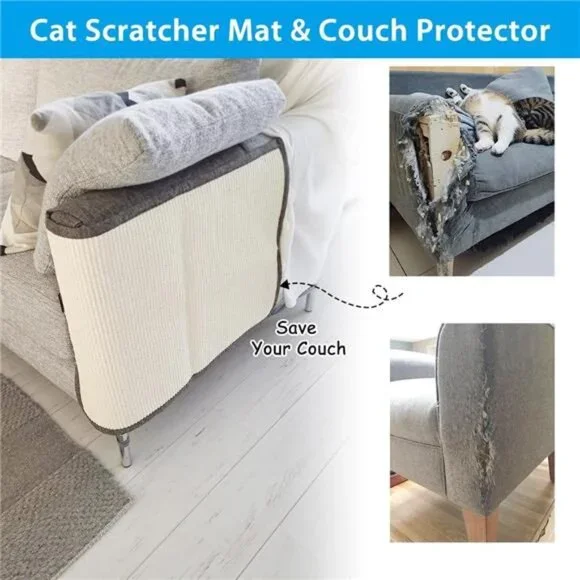 Cat Scratch Furniture Protector from Cat Scratching Couch Arm Sofa